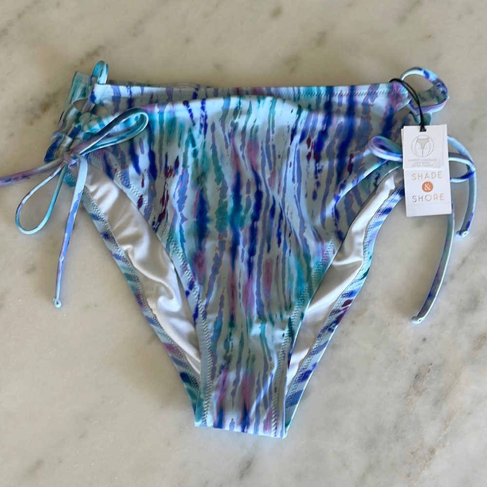 NWT Shade & Shore high waist bikini bottom